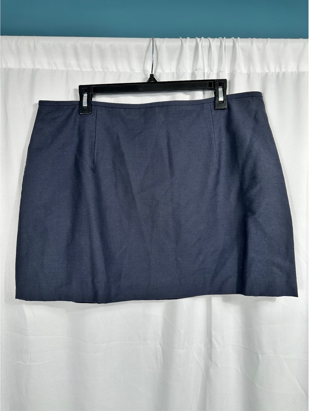 Antonio Melani Navy Blue Mini Skirt Size 18